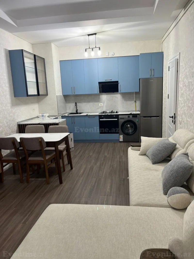 Kirayə verilir 2 otaqlı Mənzil Yeni tikili 55 m² Yeni Yasamal - şəkil 4
