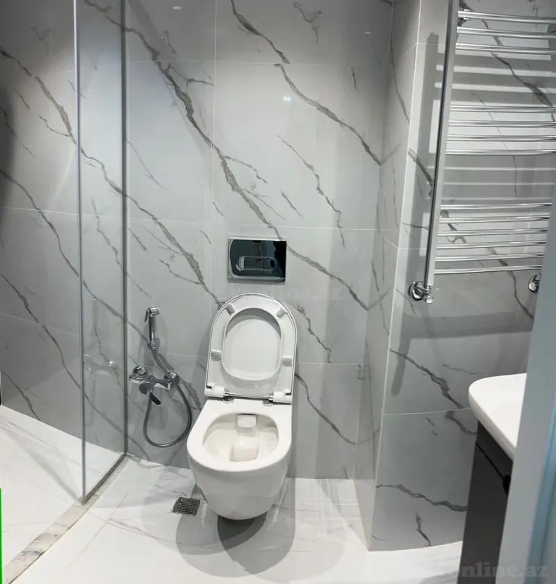 Kirayə verilir 2 otaqlı Mənzil Yeni tikili 55 m² Yeni Yasamal - şəkil 15