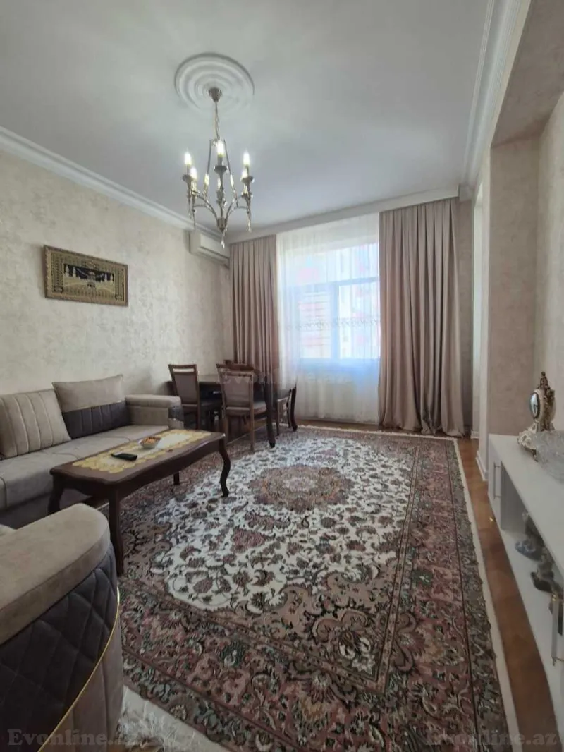 Satılır 2 otaqlı Mənzil Yeni tikili 64 m² İnşaatçılar m. - şəkil 2
