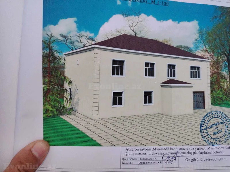 Satılır 8 otaqlı Həyət evi 280 m² Abşeron r. - şəkil 14