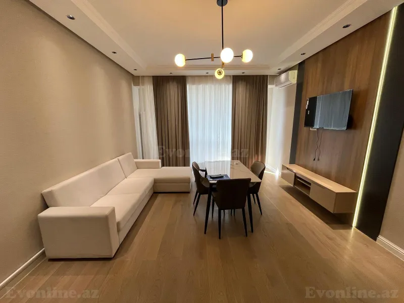 Kirayə verilir 2 otaqlı Mənzil Yeni tikili 70 m² 8 Noyabr m. - şəkil 4
