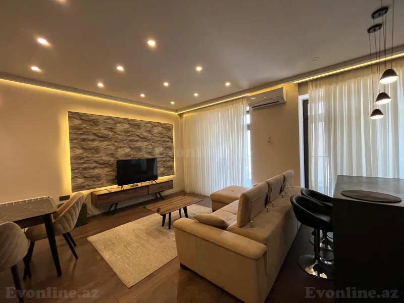 Kirayə verilir 2 otaqlı Mənzil Yeni tikili 105 m² 8 Noyabr m. - şəkil 4