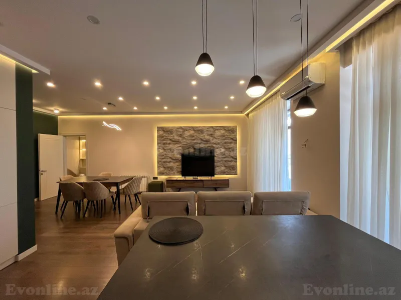 Kirayə verilir 2 otaqlı Mənzil Yeni tikili 105 m² 8 Noyabr m. - şəkil 9