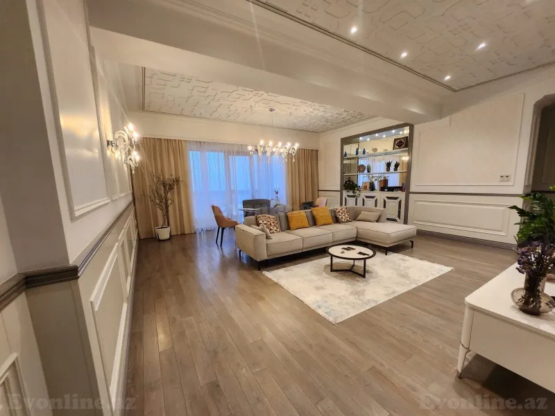 Kirayə verilir 3 otaqlı Mənzil Yeni tikili 211 m² Nərimanov r. - şəkil 2