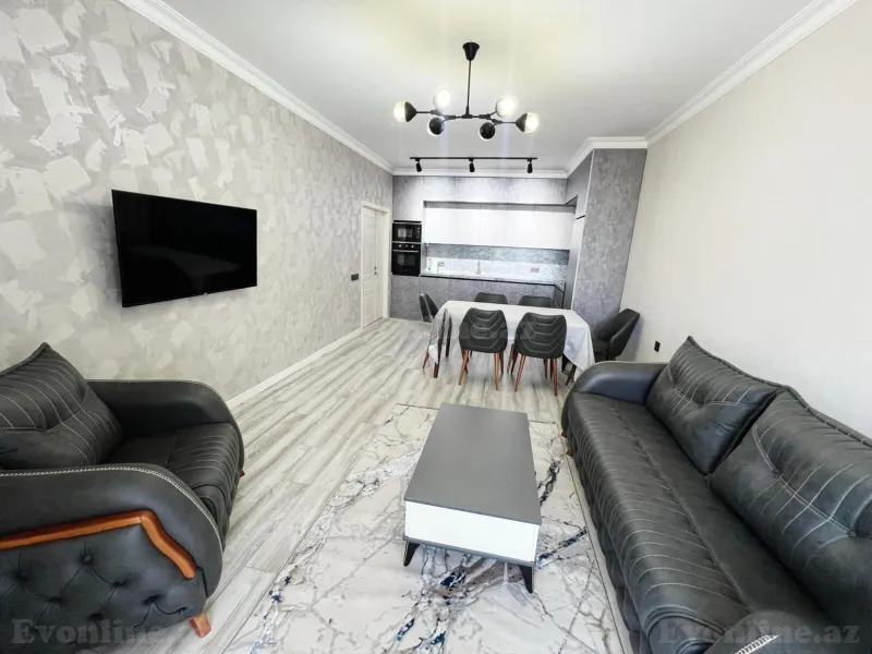 Kirayə verilir 3 otaqlı Mənzil Yeni tikili 110 m² 8 Noyabr m. - şəkil 5