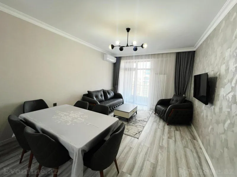 Kirayə verilir 3 otaqlı Mənzil Yeni tikili 110 m² 8 Noyabr m. - şəkil 6