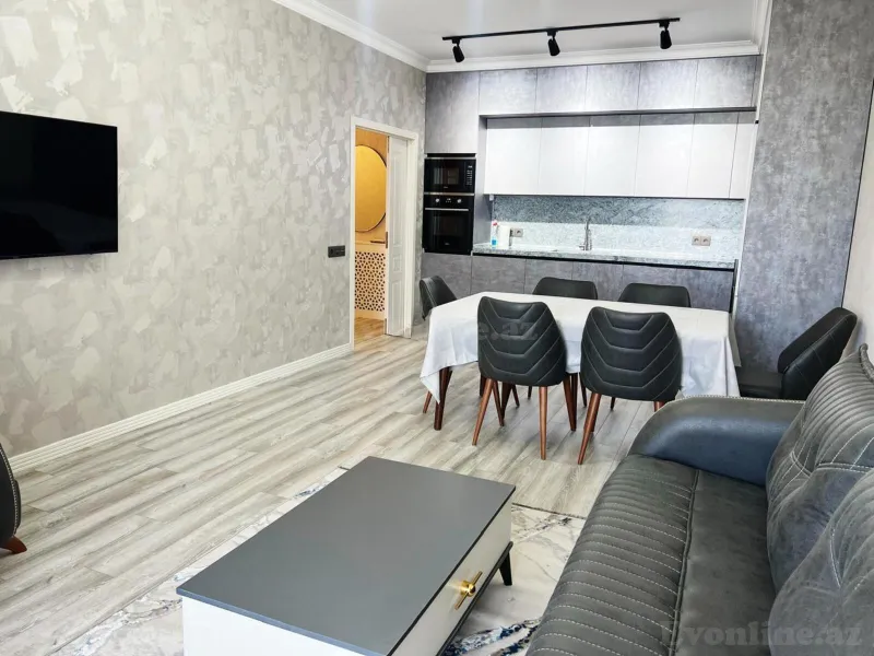 Kirayə verilir 3 otaqlı Mənzil Yeni tikili 110 m² 8 Noyabr m. - şəkil 9