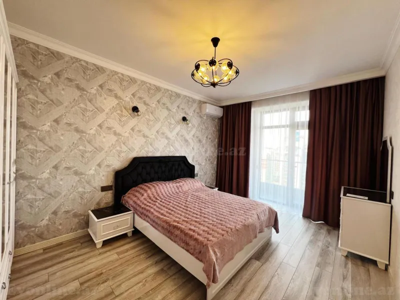Kirayə verilir 3 otaqlı Mənzil Yeni tikili 110 m² 8 Noyabr m. - şəkil 17