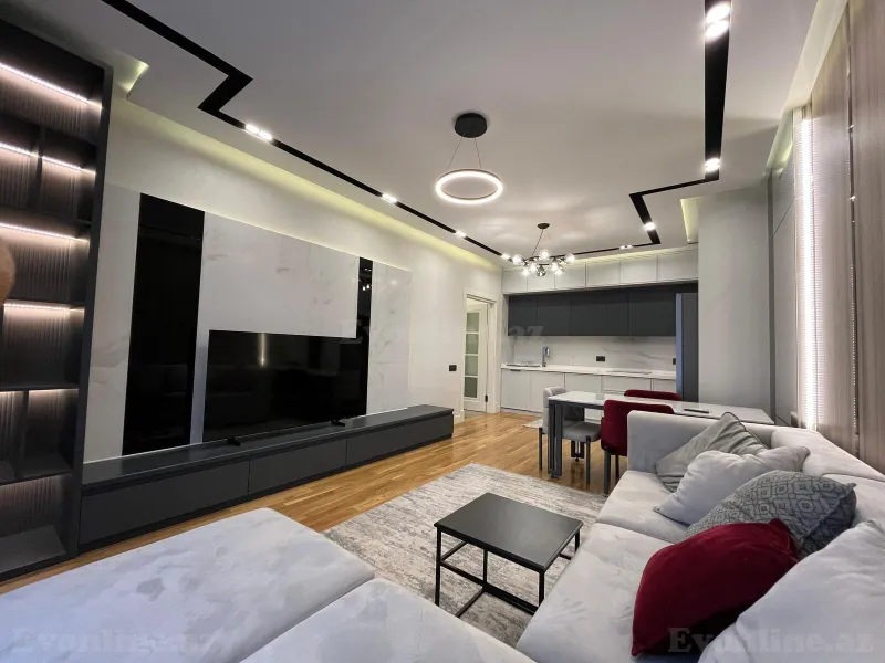 Kirayə verilir 3 otaqlı Mənzil Yeni tikili 110 m² 8 Noyabr m. - şəkil 2