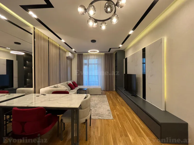 Kirayə verilir 3 otaqlı Mənzil Yeni tikili 110 m² 8 Noyabr m. - şəkil 3