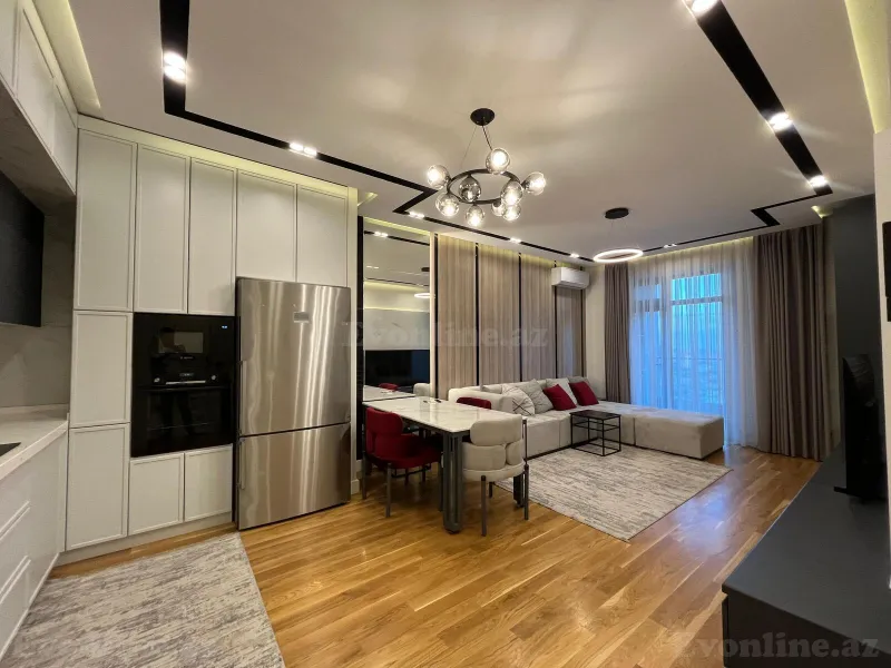 Kirayə verilir 3 otaqlı Mənzil Yeni tikili 110 m² 8 Noyabr m. - şəkil 5