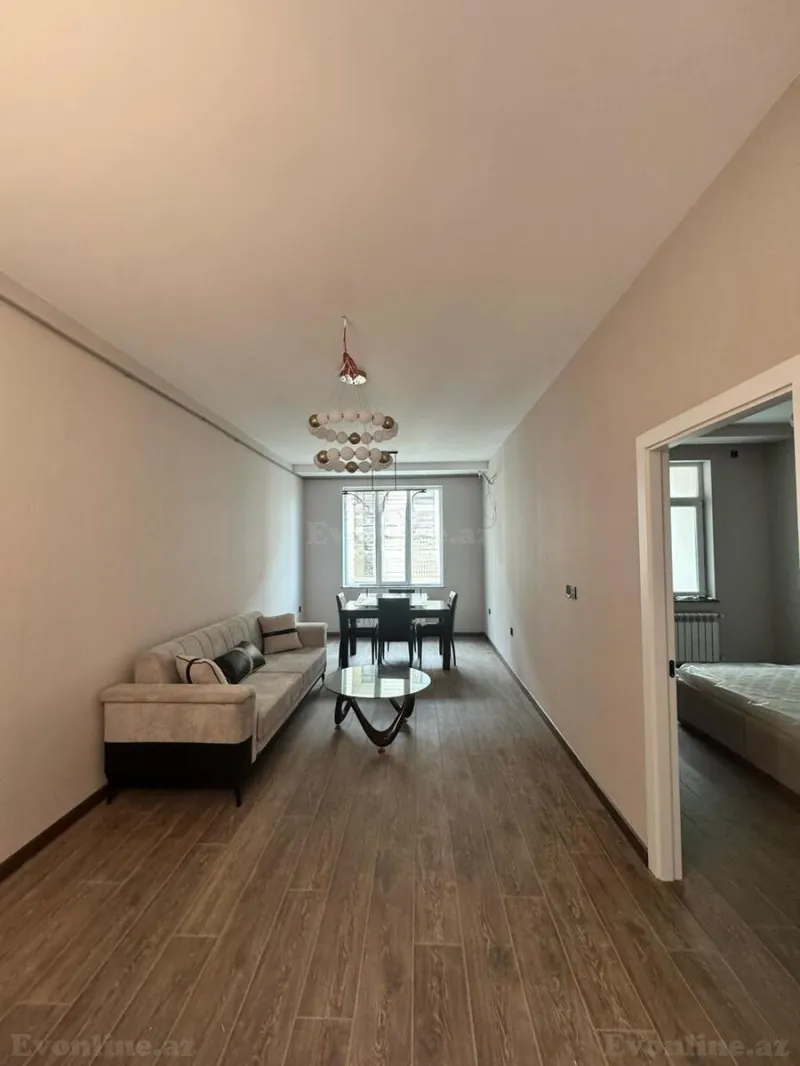 Kirayə verilir 2 otaqlı Mənzil Yeni tikili 60 m² Gənclik m. - şəkil 4