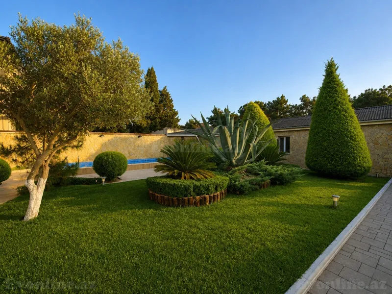 Kirayə verilir 5 otaqlı Həyət evi 300 m² Mərdəkan - şəkil 16