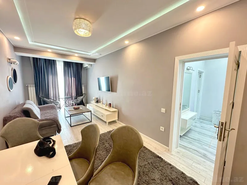 Satılır 2 otaqlı Mənzil Yeni tikili 60 m² Həzi Aslanov m. - şəkil 2