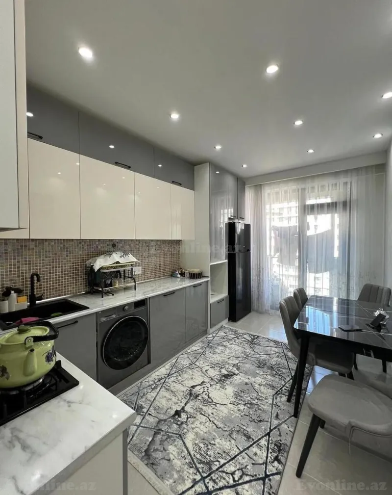 Satılır 2 otaqlı Mənzil Yeni tikili 82 m² Həzi Aslanov m. - şəkil 6