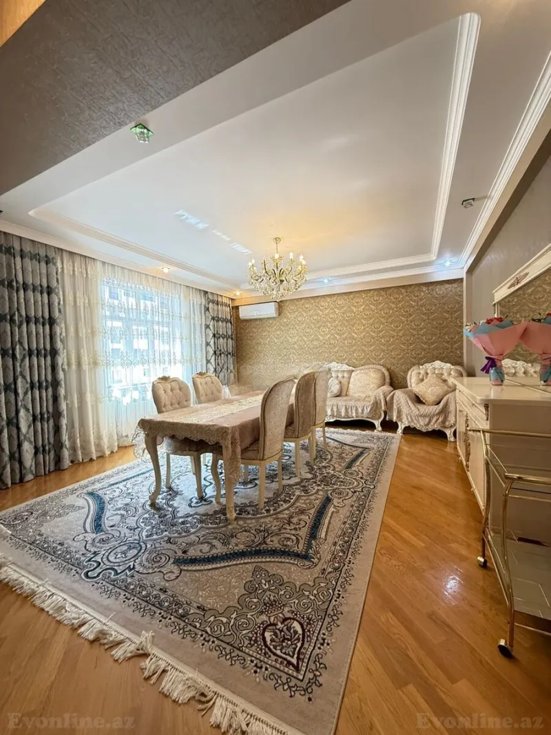 Kirayə verilir 3 otaqlı Mənzil Yeni tikili 130 m² Yeni Yasamal - şəkil 2