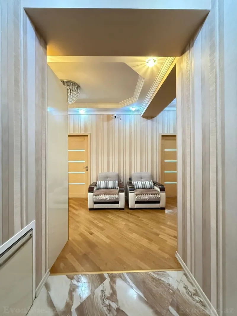 Kirayə verilir 3 otaqlı Mənzil Yeni tikili 130 m² Yeni Yasamal - şəkil 9