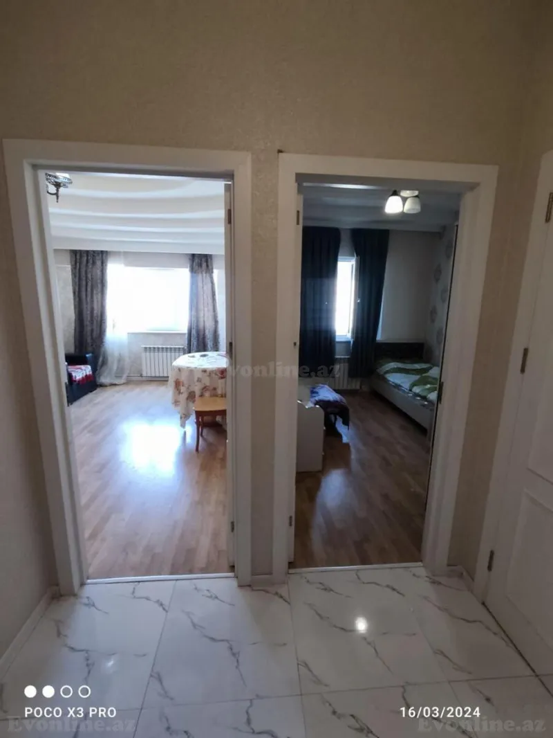 Kirayə verilir 2 otaqlı Mənzil Yeni tikili 50 m² 8-ci kilometr - şəkil 3