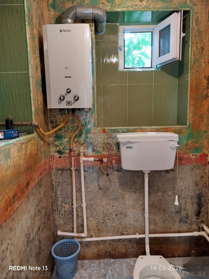 Kirayə verilir 1 otaqlı Həyət evi 25 m² Zabrat - şəkil 7