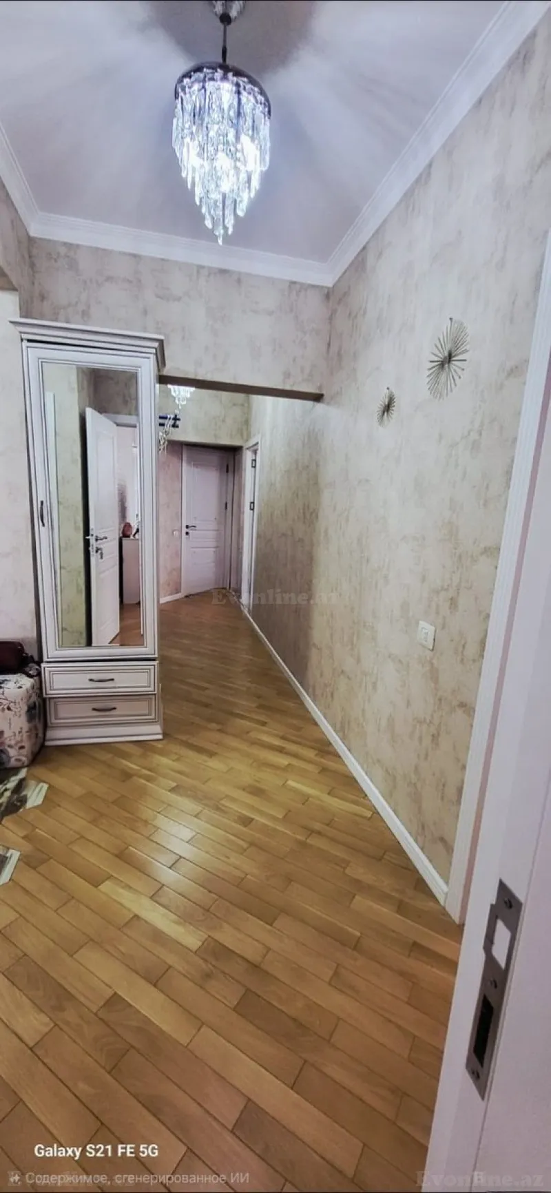 Satılır 4 otaqlı Mənzil Yeni tikili 97 m² Elmlər Akademiyası m. - şəkil 3