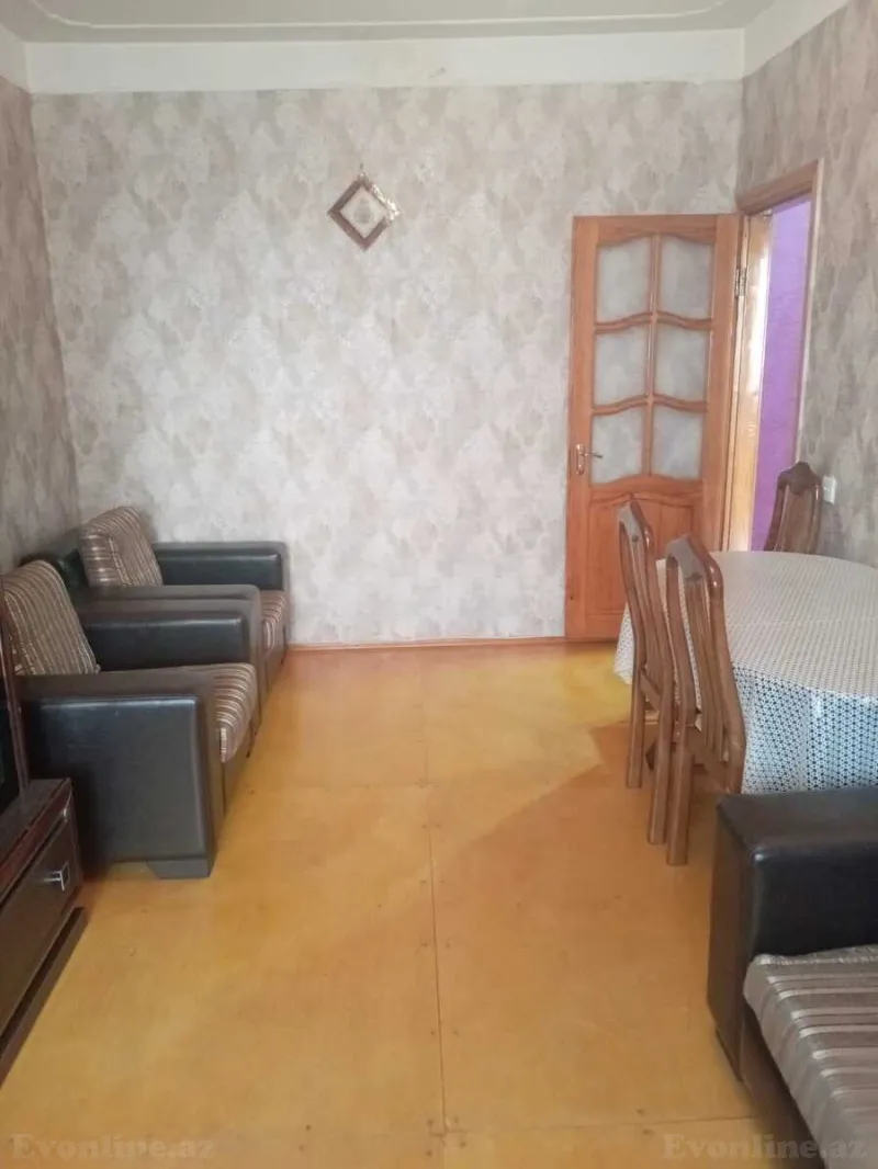 Kirayə verilir 2 otaqlı Mənzil Köhnə tikili 55 m² Əhmədli m. - şəkil 2