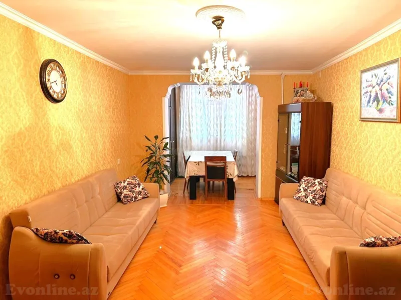 3 otaqlı Mənzil 85 m² Nizami m. Satılır