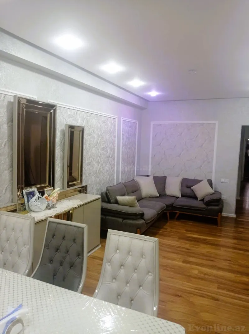 Satılır 3 otaqlı Mənzil Yeni tikili 100 m² Nəriman Nərimanov m. - şəkil 3