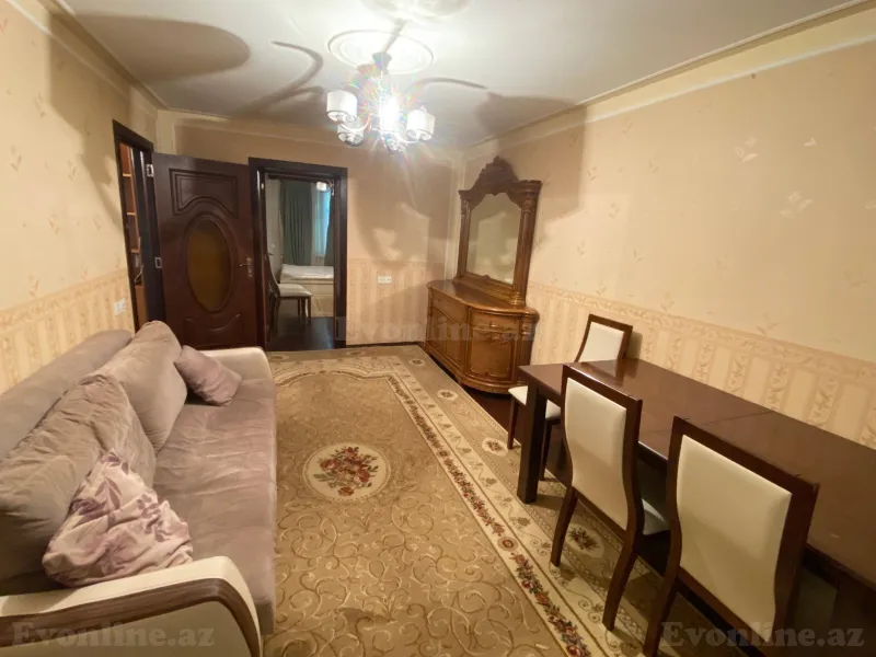 2 otaqlı Mənzil 57 m² İnşaatçılar m. Kirayə verilir