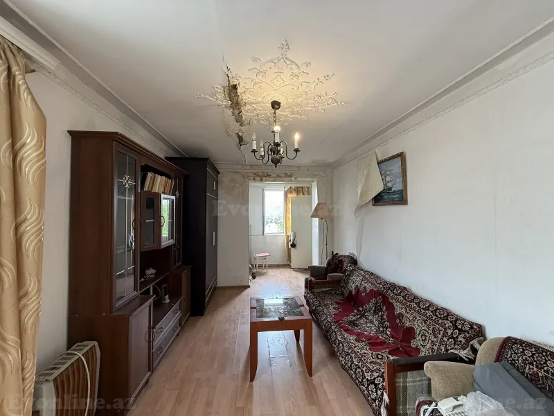 Satılır 2 otaqlı Mənzil Köhnə tikili 40 m² Qara Qarayev m. - şəkil 2