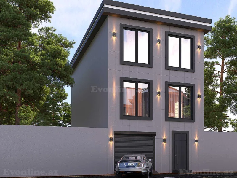 6 otaqlı Həyət evi 300 m² Səbail r. Satılır