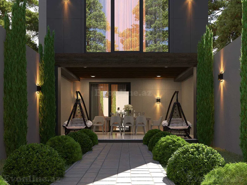 Satılır 6 otaqlı Həyət evi 300 m² Səbail r. - şəkil 3