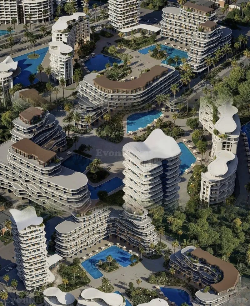 Satılır 2 otaqlı Mənzil Yeni tikili 53 m² Sea Breeze - şəkil 5