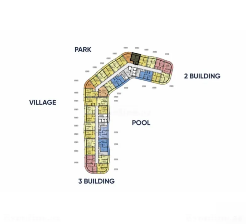 Satılır 2 otaqlı Mənzil Yeni tikili 53 m² Sea Breeze - şəkil 7