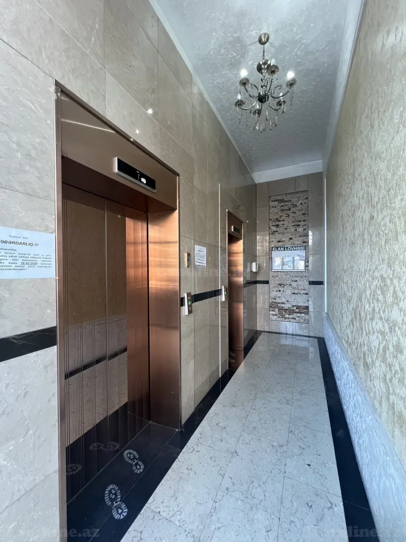 Satılır 3 otaqlı Mənzil Yeni tikili 95 m² Memar Əcəmi m. - şəkil 11