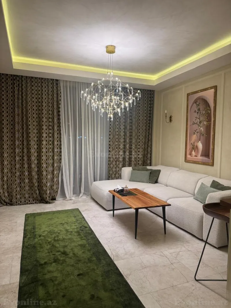 Kirayə verilir 2 otaqlı Mənzil Yeni tikili 100 m² Sea Breeze - şəkil 3