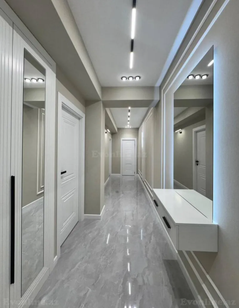 Satılır 3 otaqlı Mənzil Yeni tikili 83 m² Həzi Aslanov m. - şəkil 3