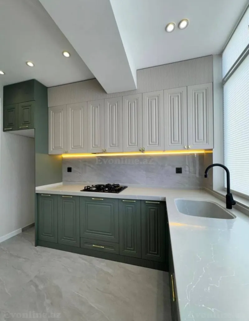 Satılır 3 otaqlı Mənzil Yeni tikili 83 m² Həzi Aslanov m. - şəkil 9