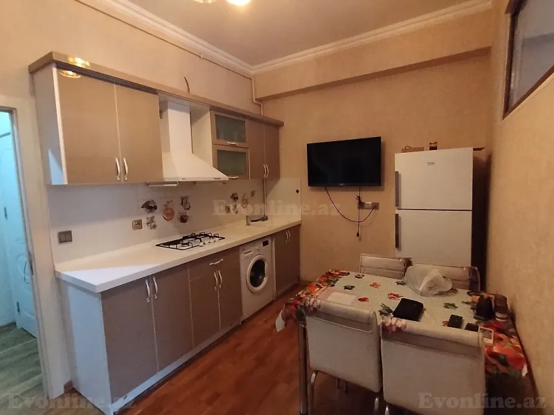 Kirayə verilir 2 otaqlı Mənzil Yeni tikili 55 m² Qara Qarayev m. - şəkil 2