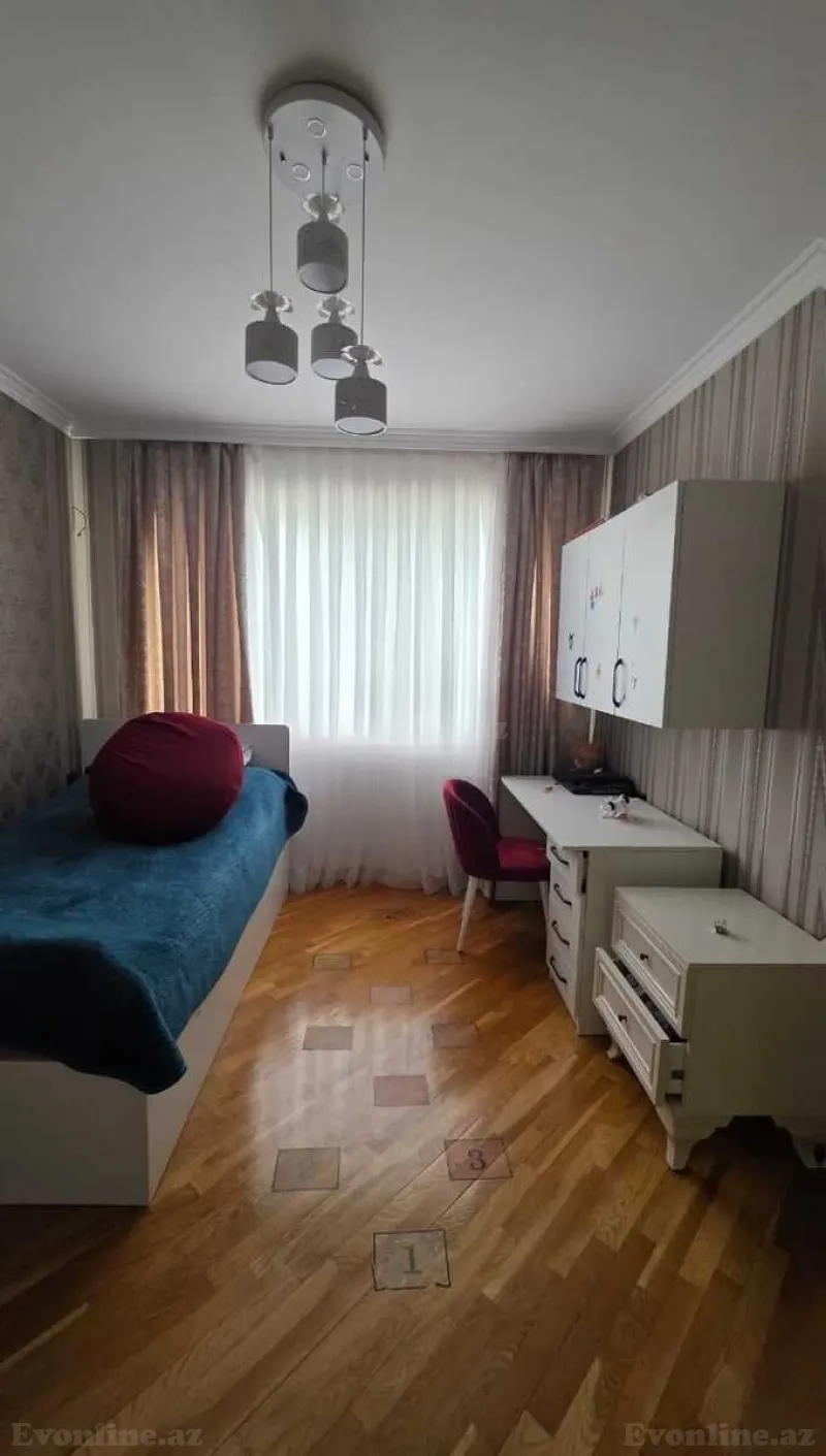 Satılır 3 otaqlı Mənzil Köhnə tikili 80 m² Nəsimi m. - şəkil 3