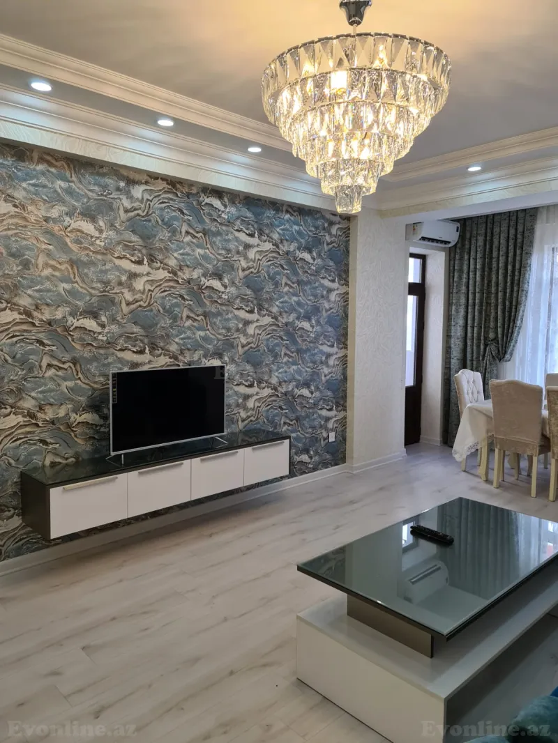 Kirayə verilir 2 otaqlı Mənzil Yeni tikili 110 m² 7-ci mikrorayon - şəkil 2