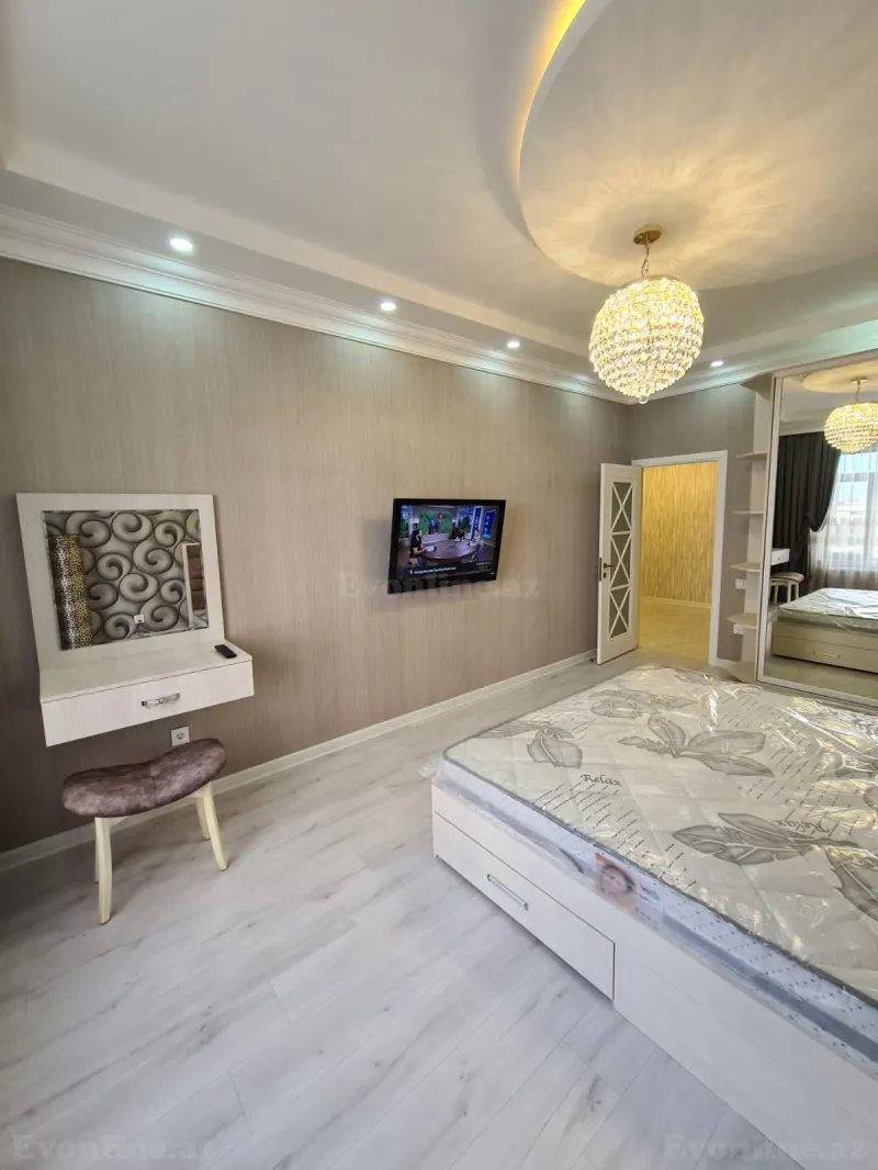 Kirayə verilir 2 otaqlı Mənzil Yeni tikili 110 m² 7-ci mikrorayon - şəkil 5