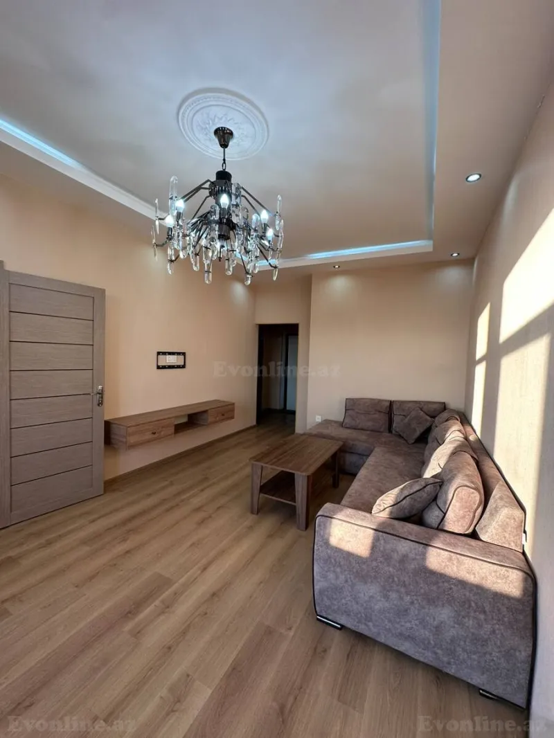 Kirayə verilir 2 otaqlı Mənzil Yeni tikili 55 m² Həzi Aslanov m. - şəkil 2