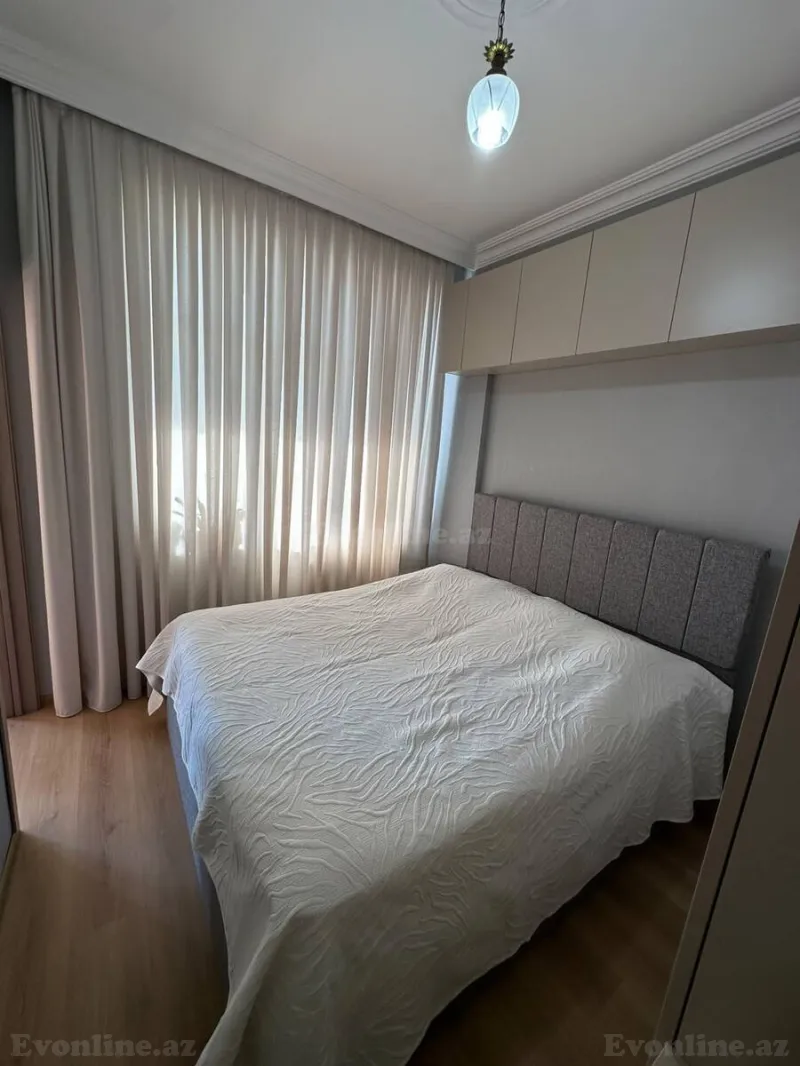 Kirayə verilir 2 otaqlı Mənzil Yeni tikili 55 m² Həzi Aslanov m. - şəkil 3