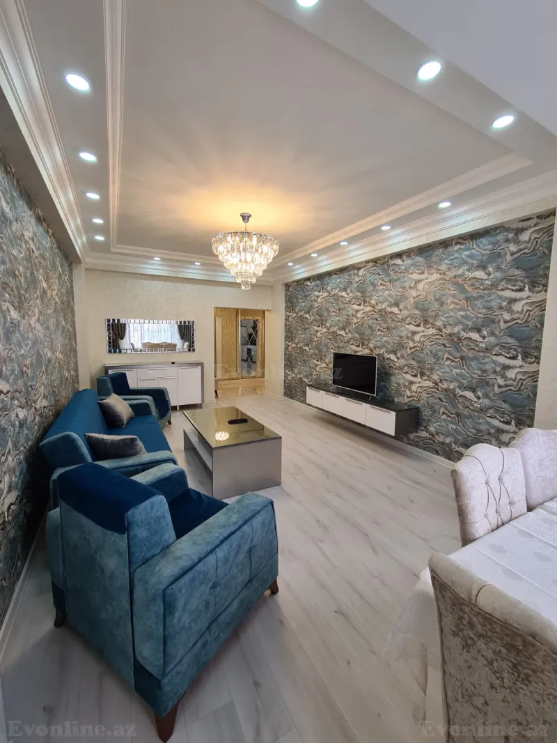 Kirayə verilir 2 otaqlı Mənzil Yeni tikili 110 m² 7-ci mikrorayon - şəkil 3