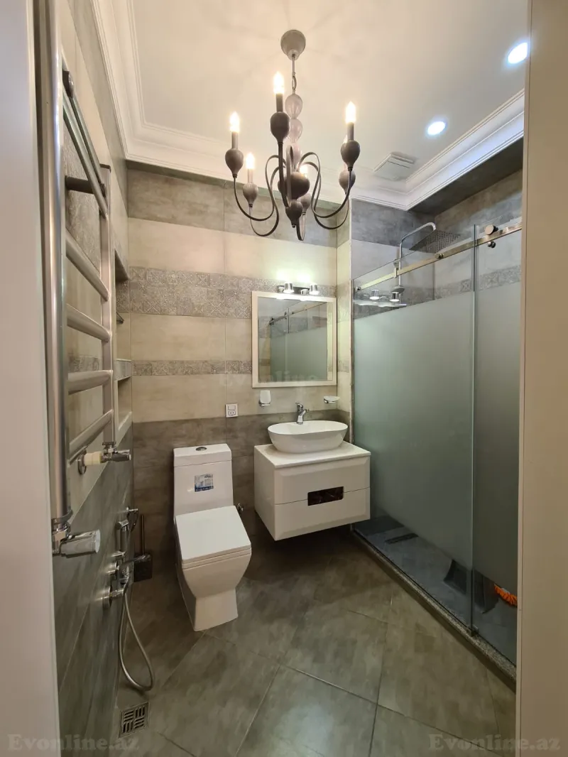 Kirayə verilir 2 otaqlı Mənzil Yeni tikili 110 m² 7-ci mikrorayon - şəkil 8
