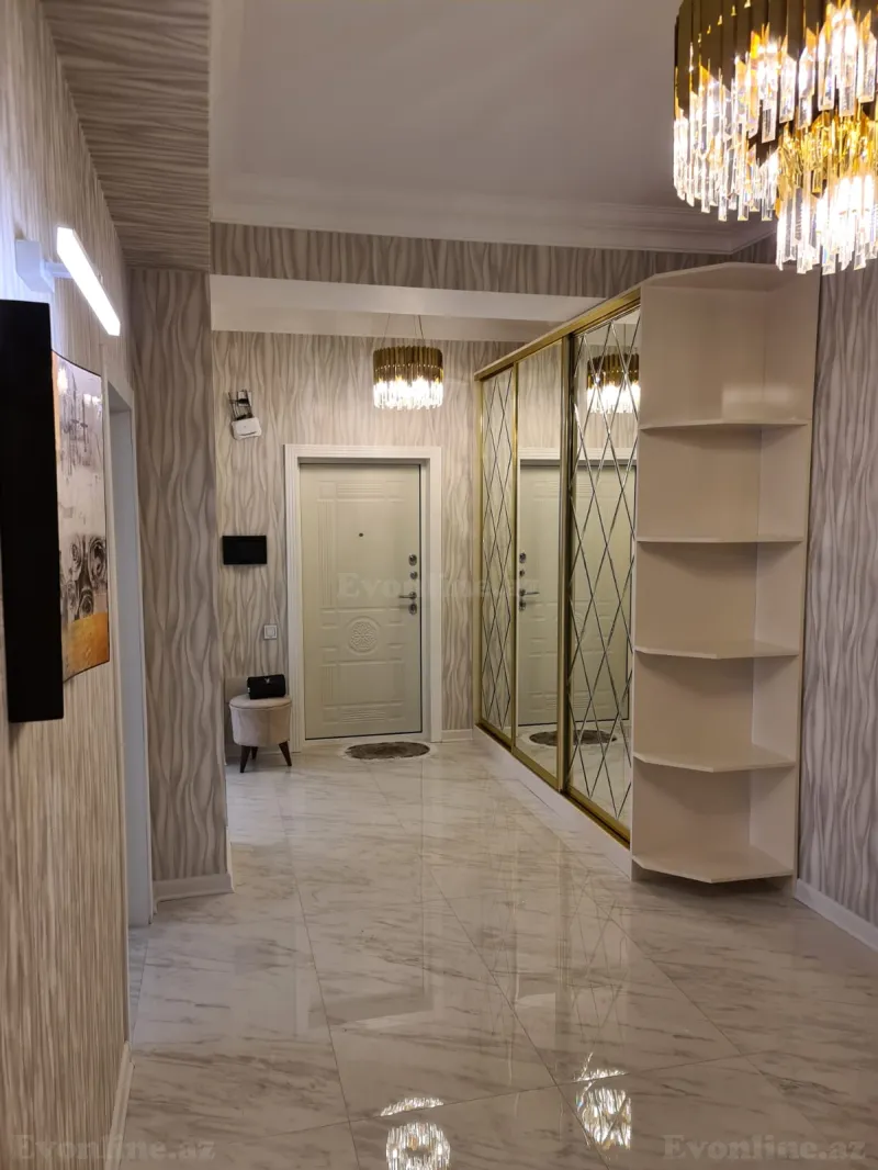 Kirayə verilir 2 otaqlı Mənzil Yeni tikili 110 m² 7-ci mikrorayon - şəkil 9
