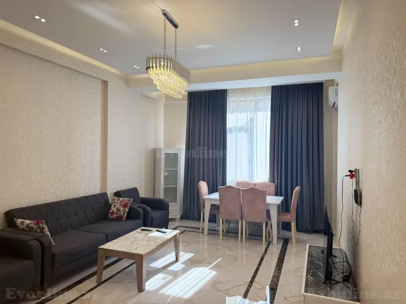 2 otaqlı Mənzil 70 m² Elmlər Akademiyası m. Kirayə verilir
