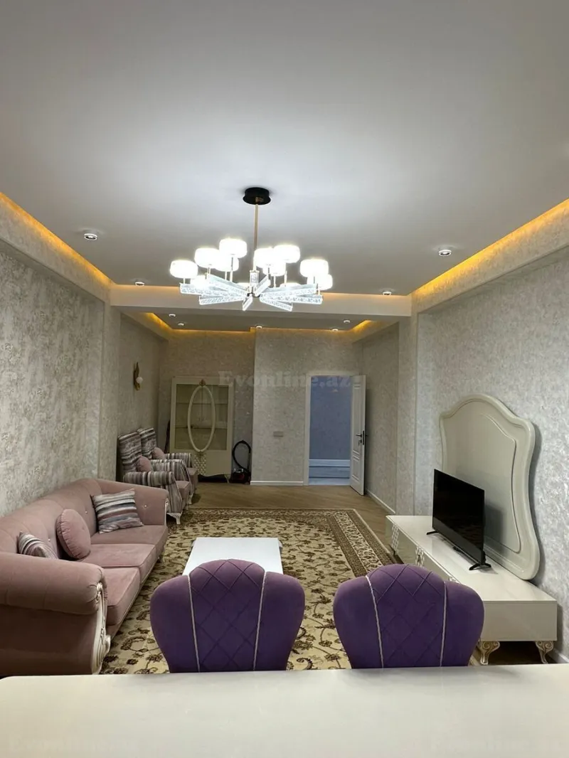 Kirayə verilir 3 otaqlı Mənzil Yeni tikili 142 m² 8-ci mikrorayon - şəkil 16