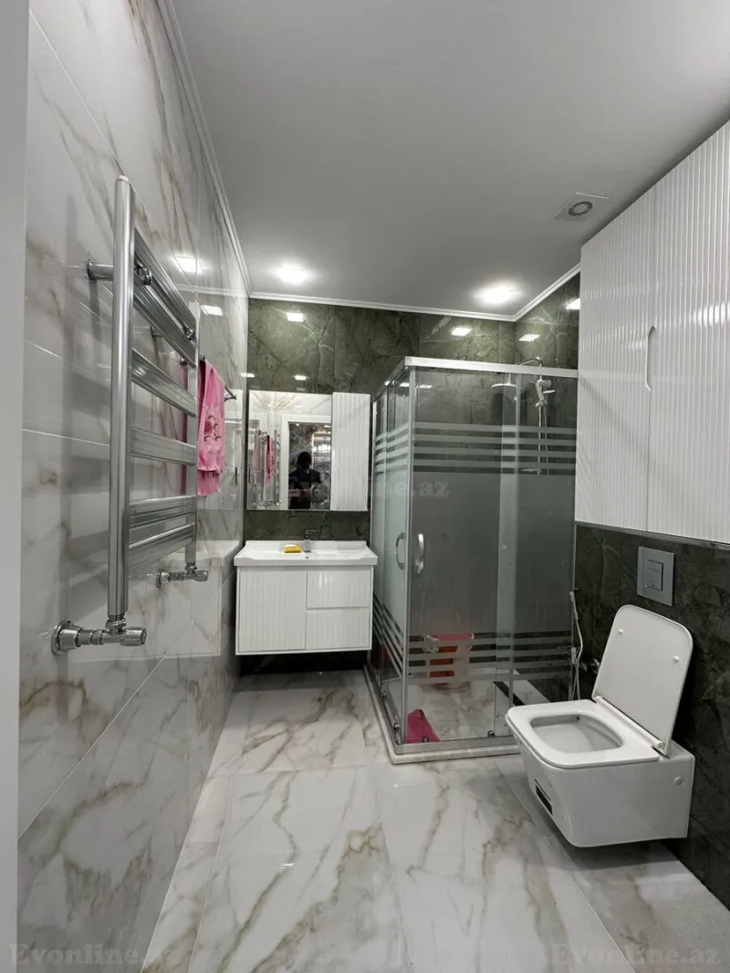 Kirayə verilir 3 otaqlı Mənzil Yeni tikili 142 m² 8-ci mikrorayon - şəkil 22