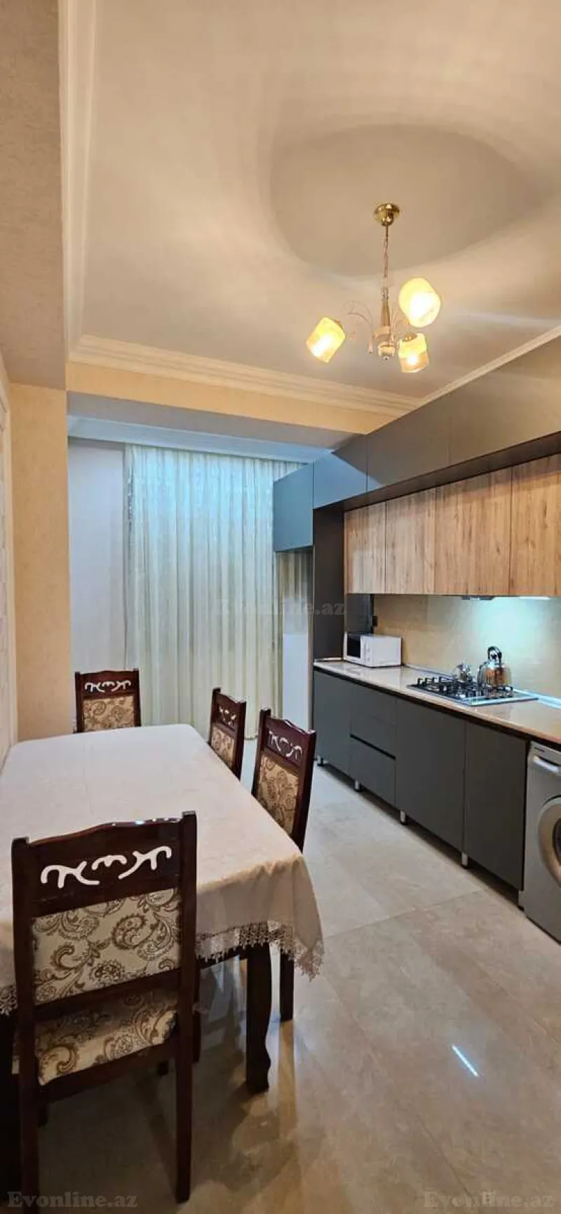 Satılır 2 otaqlı Mənzil Yeni tikili 70 m² Nəsimi r. - şəkil 3